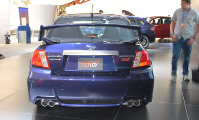 � ���-����� �������� ����� Subaru Impreza WRX STI 