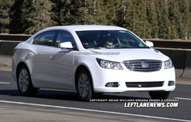 В США тестируют седан Daewoo LaCrosse