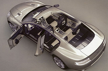 ��������� ���������� ��������� 4-�������� ���� Aston Martin Rapide