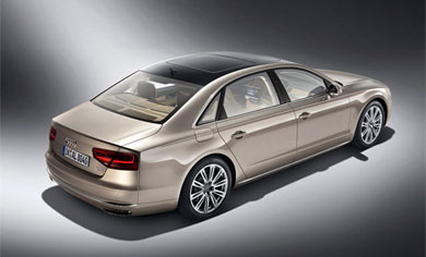 Audi представит на автосалоне в Пекине седан A8 L с двигателем W12