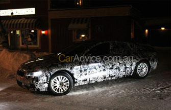 Spy Shots: Новое четырехдверное купе Audi A7 2011