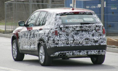 Spy Shots: ��������� BMW X3 2011 ���������� ����