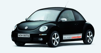 Volkswagen Beetle ������� ���������� Black-Orange