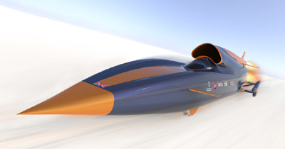 ������������� ����� Bloodhound SSC ��������� � ���������� 