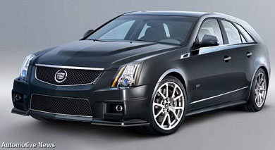 GM ���������� � ���-����� ��������� Cadillac CTS-V Sport Wagon 