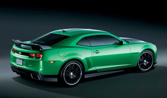 ���������� Chevrolet Camaro Synergy Green ����� ��������� � ������� �� ���