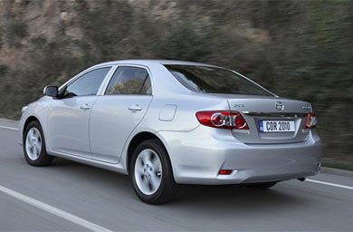 � ����� ��� � ������ �������� ������� ������ Toyota Corolla 2010