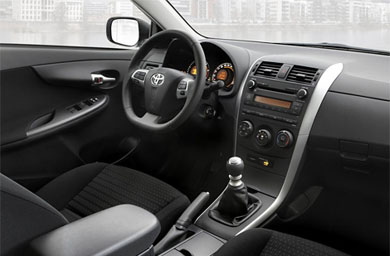 � ����� ��� � ������ �������� ������� ������ Toyota Corolla 2010