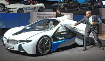 BMW будет выпускать серийно гибридный спорткар Vision EfficientDynamics