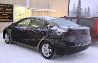 ��������� ���������� Hyundai Elantra 2011 ���������� ����