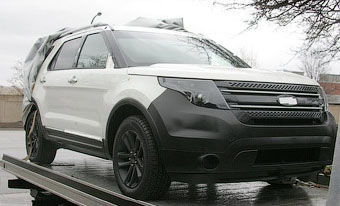 ��������� ���������� ������������ Ford Explorer 2012