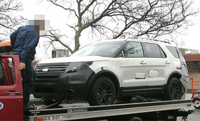 ��������� ���������� ������������ Ford Explorer 2012