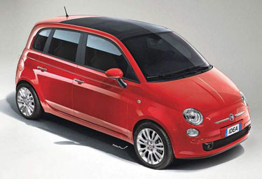 Fiat � 2011 ���� �������� ������� �� ���� Fiat 500, � � 2013 ���� - ������������� �����