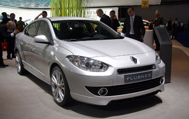 � ������ � ������ �������� ������� ������ Renault Fluence