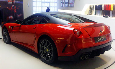 ��������� ���������� ��������� Ferrari 599 GTO