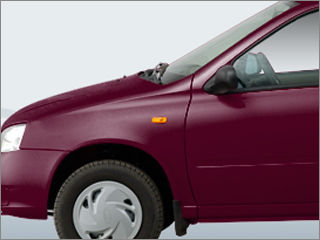 «Портвейная» Lada Kalina