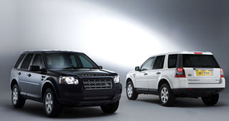 ���������� Land Rover Freelander 2 White and Black  