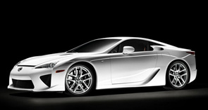 Официальные фотографии суперкара Lexus LF-A