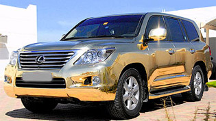 ������� Lexus LX 570 ������� ����� ������ �� &laquo;Dubai Motor Show-2009&raquo; 