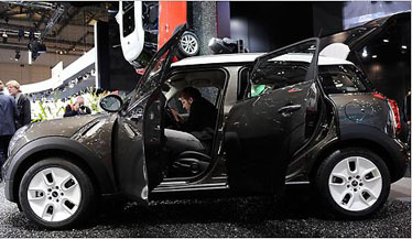 ������ ��������� ���������� ������������ �������� MINI Cooper