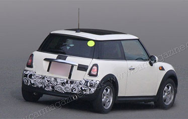 ������ ��������� ���������� ������������ �������� MINI Cooper