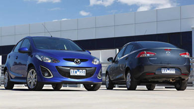 � ��������� �������� ������� Mazda2 � ������ ����� 