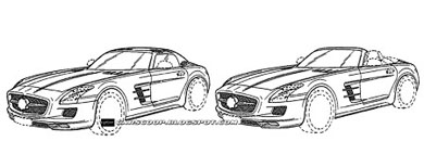 ������ ����������� �������� Mercedes-Benz SLS AMG 