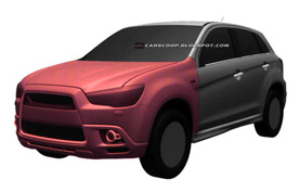Mitsubishi Small Crossover ���������� � ������ 2010 ����