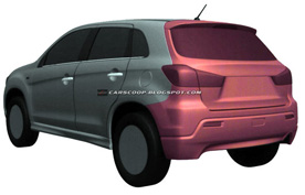 Mitsubishi Small Crossover ���������� � ������ 2010 ����