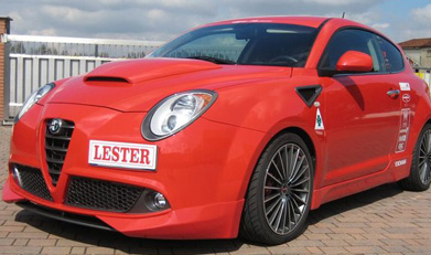Аэродинамический обвес для компактного хетчбэка Alfa Romeo Mi.To