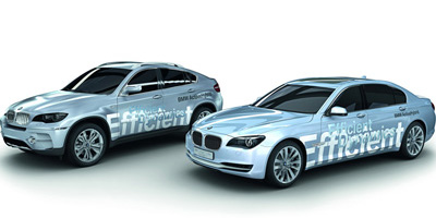 BMW ������� �� ���������� �������� ���������� ActiveHybrid 7-� ����� � ActiveHybrid X6