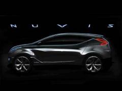 Hyundai официально представил концепт гибридного кроссовера Nuvis