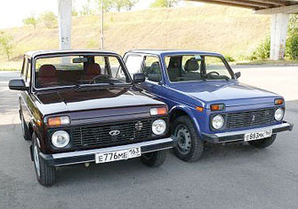 �������� ����� ������������� �������� � ������ Lada 4X4 