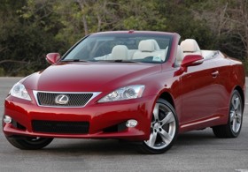 В 2011 году появится кабриолет на базе Lexus IS-F