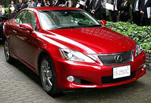 ����������� ����������� Lexus IS250C
