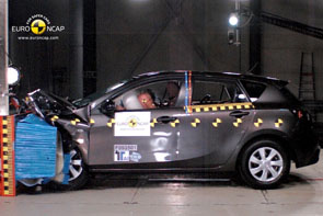 ����� Mazda3 �������� &laquo;���� �����&raquo; � ����-������ �� ������� EuroNCAP