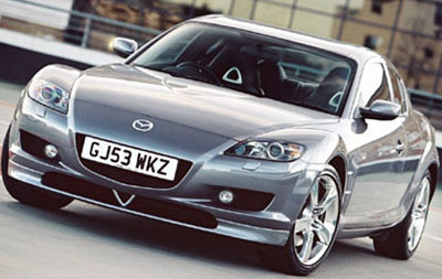 �� ���������� ������� ����������� ���� Mazda RX-8