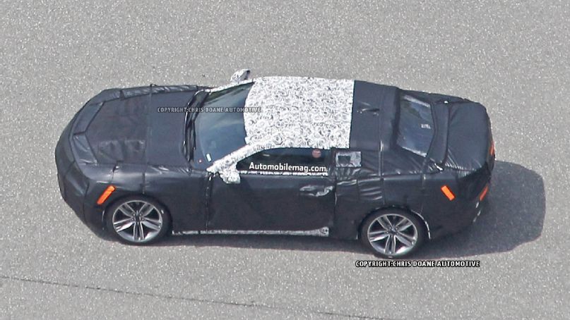 Chevrolet Camaro 2016 test mule