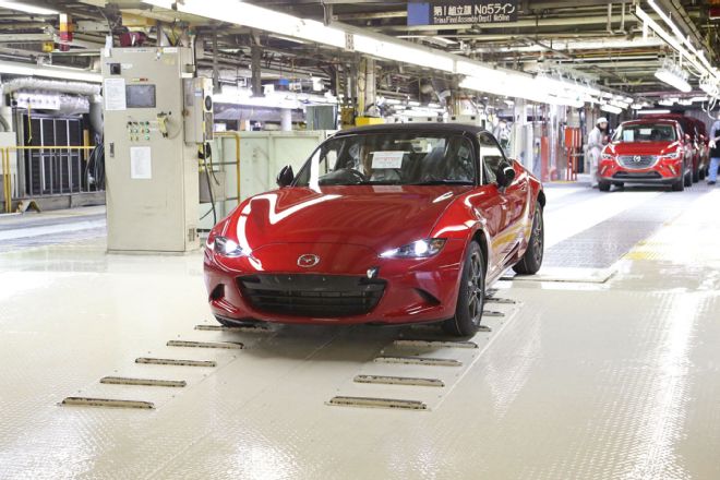 Mazda �������� � ������� ��������� ������������ ������������ �������� MX-5