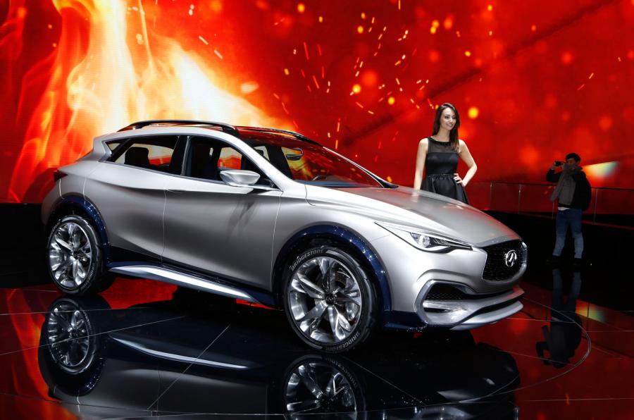 �������� ������ �������-���������� Infiniti QX30 ����������� � ������
