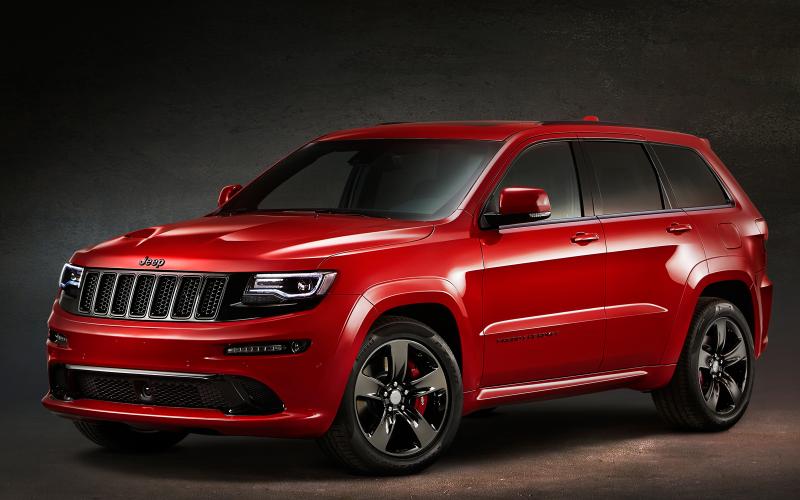 ���������� Jeep Grand Cherokee SRT Red Vapor ���������� � ������ � �������