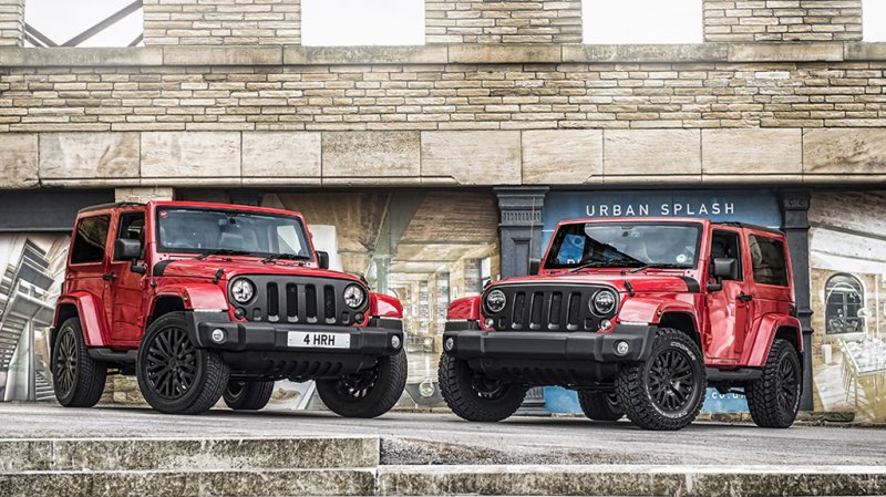 ��������� ������-������ A. Kahn Design ����������� ���� ������ Jeep Wrangler Sahara CJ400
