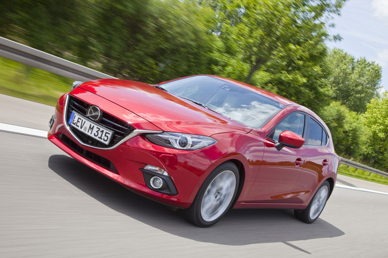 ���������� �������� � ������ ��������� � ������� Mazda 3