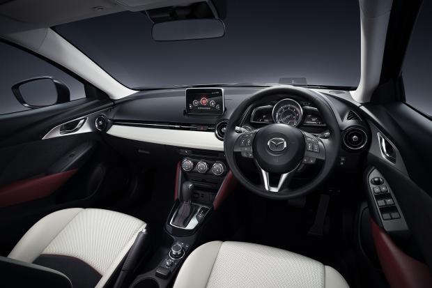 ����� �������-��������� Mazda CX-3 ����������� �� ���������� � ���-���������