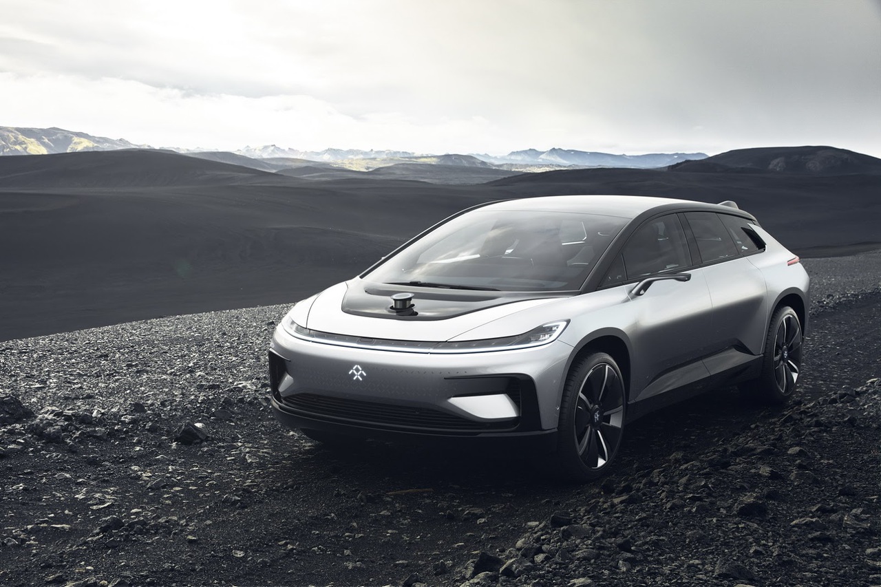Faraday Future FF 91 - ����� ����� � �������� ��������������