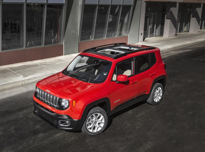 ����� �������� �������� �� ��������� Jeep Renegade