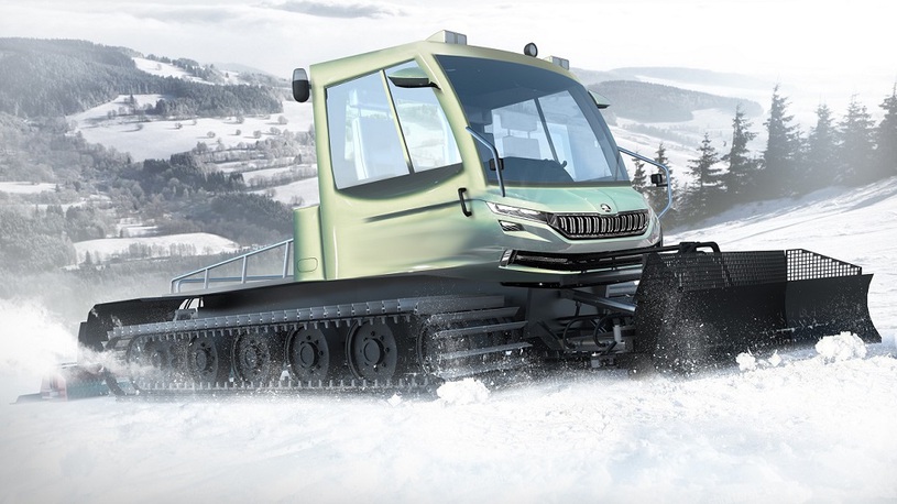Skoda выпустила интересную новинку для горнолыжных курортов