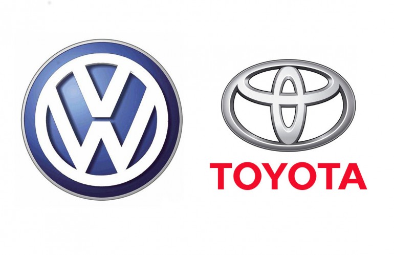 Volkswagen  Toyota    