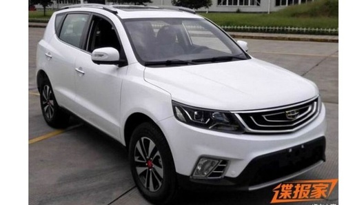������� ����� Geely Emgrand X7