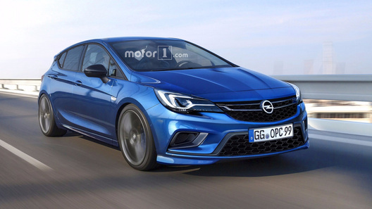 ���������� ��������� ������� ������ Opel Astra OPC